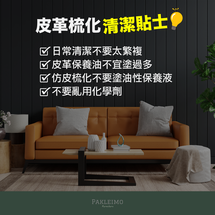 [Household Tips | Leather Sofa]