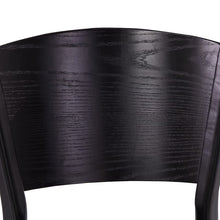 將圖片載入圖庫檢視器 黑色實木餐椅 - PAKLEIMO
