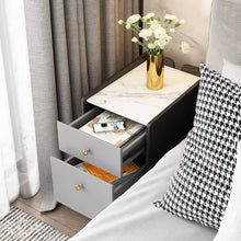 Load image into Gallery viewer, Mimic Slate Bedside Table
